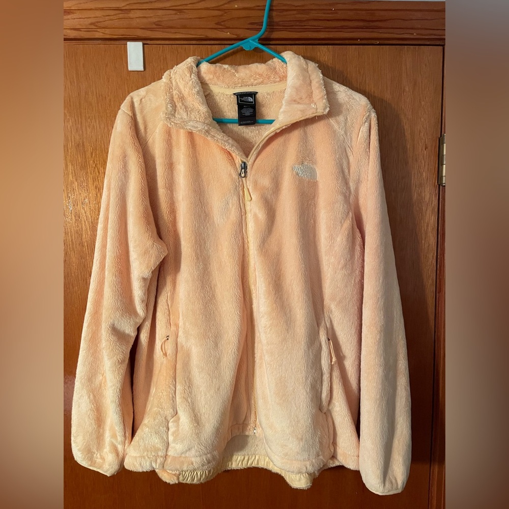 The North Face Women's Yellow Teddy Jacket. Never worn! New without tags
